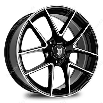 Alufelgen 18 Zoll Fox FX5 für Audi a3 2003 a4 b4 b5 b6 b7 b8 b9 5x112