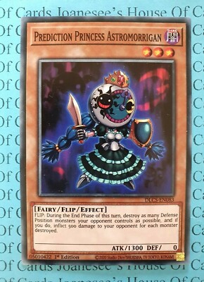 Prediction Princess Astromorrigan DLCS-EN083 Common Yu-Gi-Oh Card 1st New