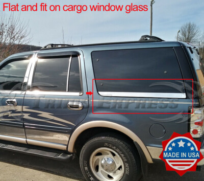 1997-2002 Ford Expedition 2Pc Window Sill Trim Accent Cargo Flat Accent