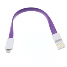 For iPhone 5 6S 7 8 Plus Charger Short USB Cable Cord Power Wire Fast Charge