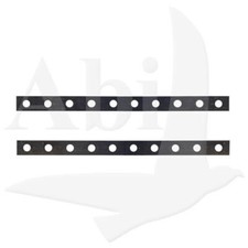 One Pair of 9 Lite Rubber Strip for Windshield Truck Rack Auto Glass