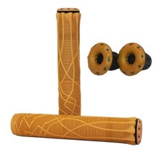 Ethic Dtc Scooter Stunt BMX Dirt Trick Motorino Impugnature Manici Gomma Braun