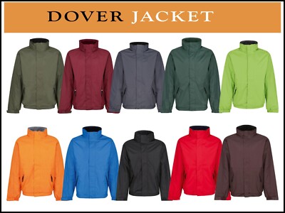 Regatta Dover Jacke Herren Fleece gefüttert wasserdicht isoliert Bomberjacke