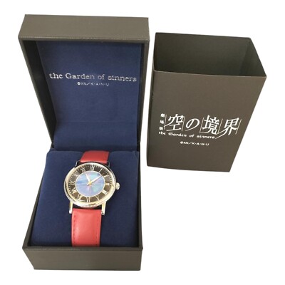 神椿 代々木決戦 Anniversary watch complete set Ryougi Shiki Garden of Sinners SuperGroupies Watch Limited Edition