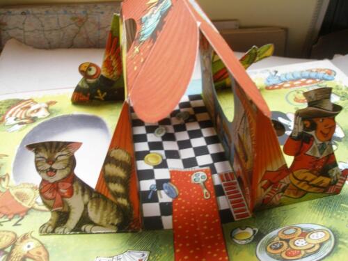 ALICE IN WONDERLAND Lewis Carroll Kuibasta pop=up book Artia Production 1960 - Picture 3 of 10