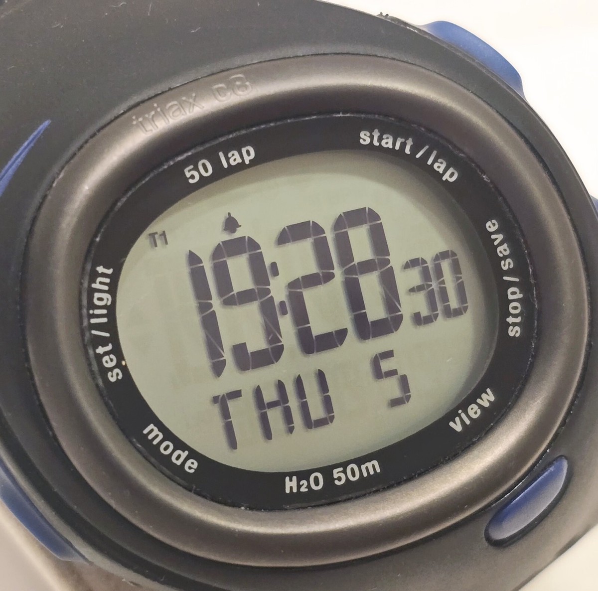 【新品.未使用】NIKE ナイキ Triax c8 SM0017 Nike Triax C8 SM0017 Black/Blue Watch * RUNNING * | eBay