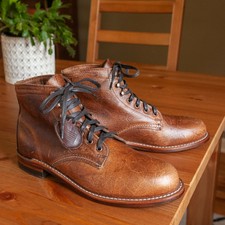 wolverine leather boots