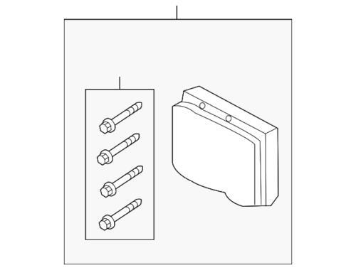 Genuine Ford Lincoln MKT 2010-2012 ABS Brake System Control Module BE9Z-2C219-A - Picture 1 of 2