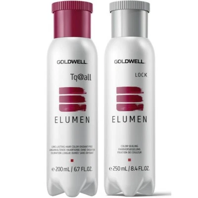 Goldwell Elumen TQ@all 200ml + Lock 250ml Set (Haarfarbe + Farbversieglung)