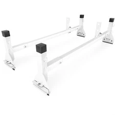 Universal 2 Cross Bar Van Roof Ladder Racks Car Roof Top Cargo Carrier Racks