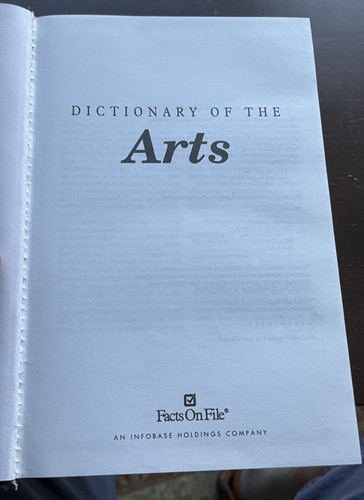 Wörterbuch der Künste. 1994. Erstausgabe. Unbenutzt. - Bild 5 von 7