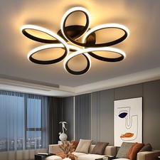 LED DECKENLEUCHTE Modern DECKENLAMPE WOHNZIMMER FLUR KÜCHEN Warmweißes Esszimmer