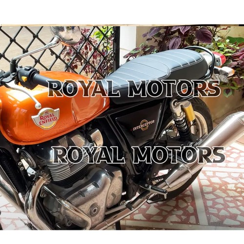 Royal Enfield "DELUXE TOURING DOBLE ASIENTO, NEGRO" para Interceptor 650 y GT 650 - Imagen 16 de 18