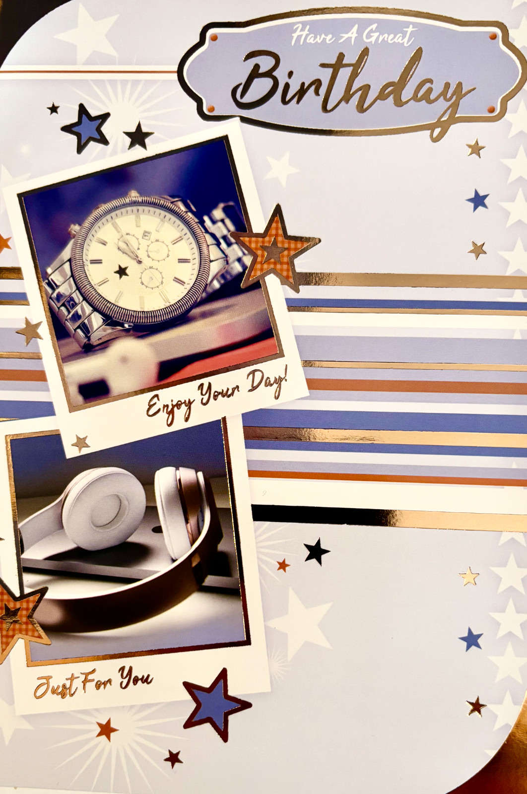 Have a great Birthday greetings card, open Birthday, brand new