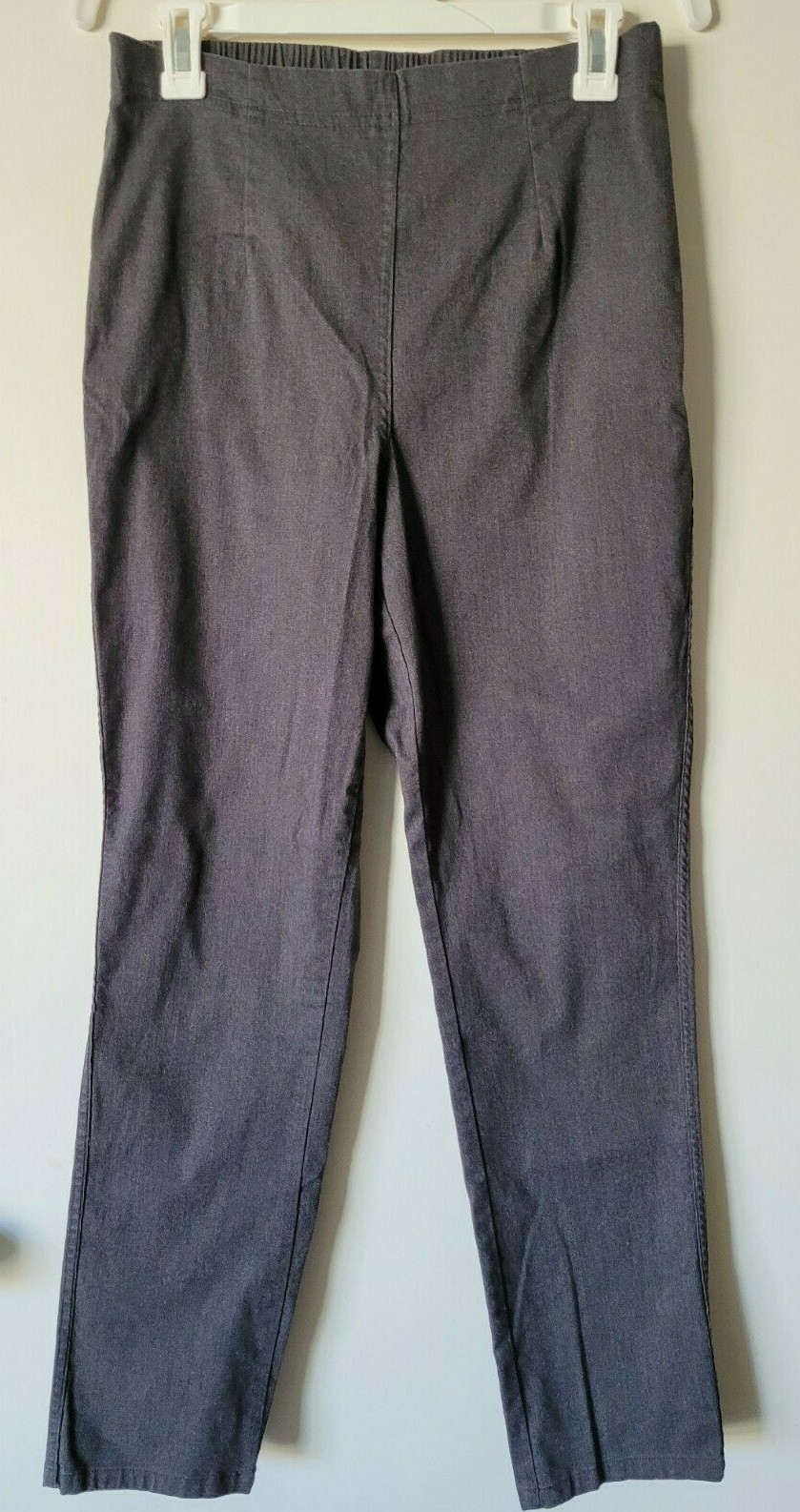 White Stag Basic Solid Gray Straight Leg Pull On … - image 1