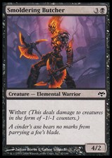 MTG Magic the Gathering Smoldering Butcher (42/187) Eventide LP