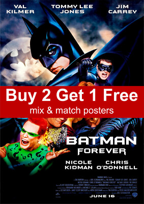 Batman Forever 1995 Filmplakat