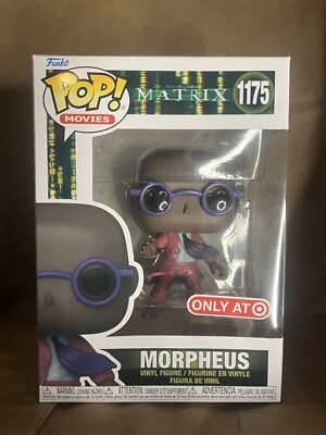 Funko POP! Movies: Exclusive Matrix Resurrections Morpheus Figure #1175 - NEW