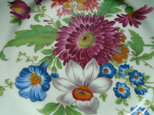 10" Dinner -BAYREUTH BAVARIA GLORIA BAVARIA HANDWORK PLATE FLORAL Multi Color - Picture 10 of 11