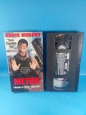 Metro (VHS 1997) Eddie Murphy, Michael Rapaport, Kim Miyori, Hostage Negotiator