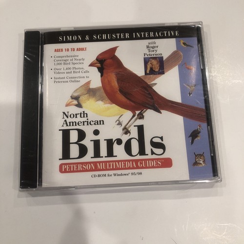 North American Birds New Sealed Cd-ROM Windows (95/98) New Sealed - Picture 2 of 12