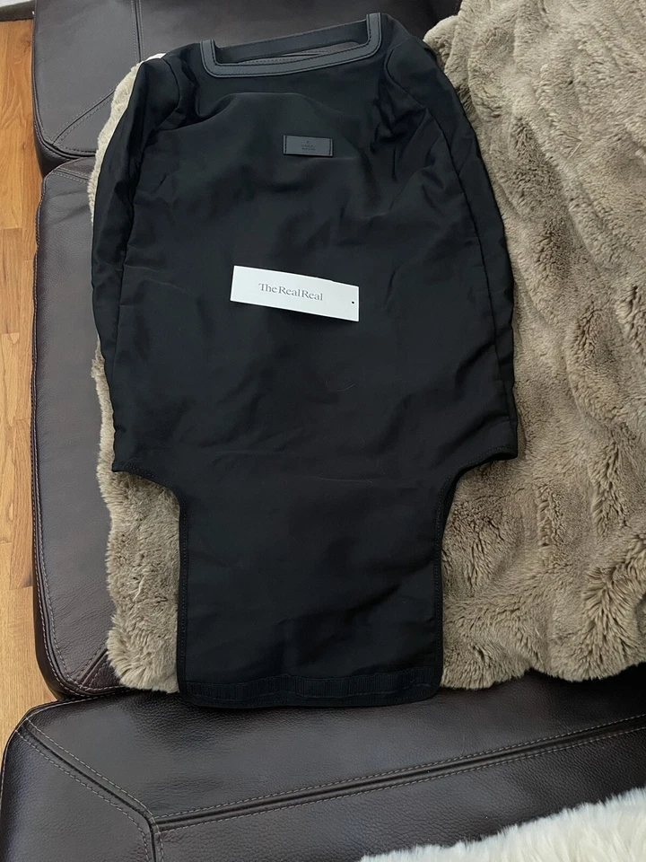 Gucci Nylon Leather Trim Luggage Cover For Carry On Suitcase. Protective Cover - Image 3 of 4