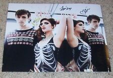 HOLYCHILD BAND SIGNED AUTOGRAPH 8x10 PHOTO F w/PROOF LIZ NISTICO & LOUIE DILLER HOLYCHILD BAND SIGNED AUTOGRAPH 8x10 PHOTO F w/PROOF LIZ NISTICO & LOUIE DILLER