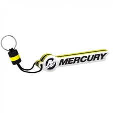 3x Mercury Keyring Float Key Chain | Genuine Marine Outboard Logo Lanyard Pack