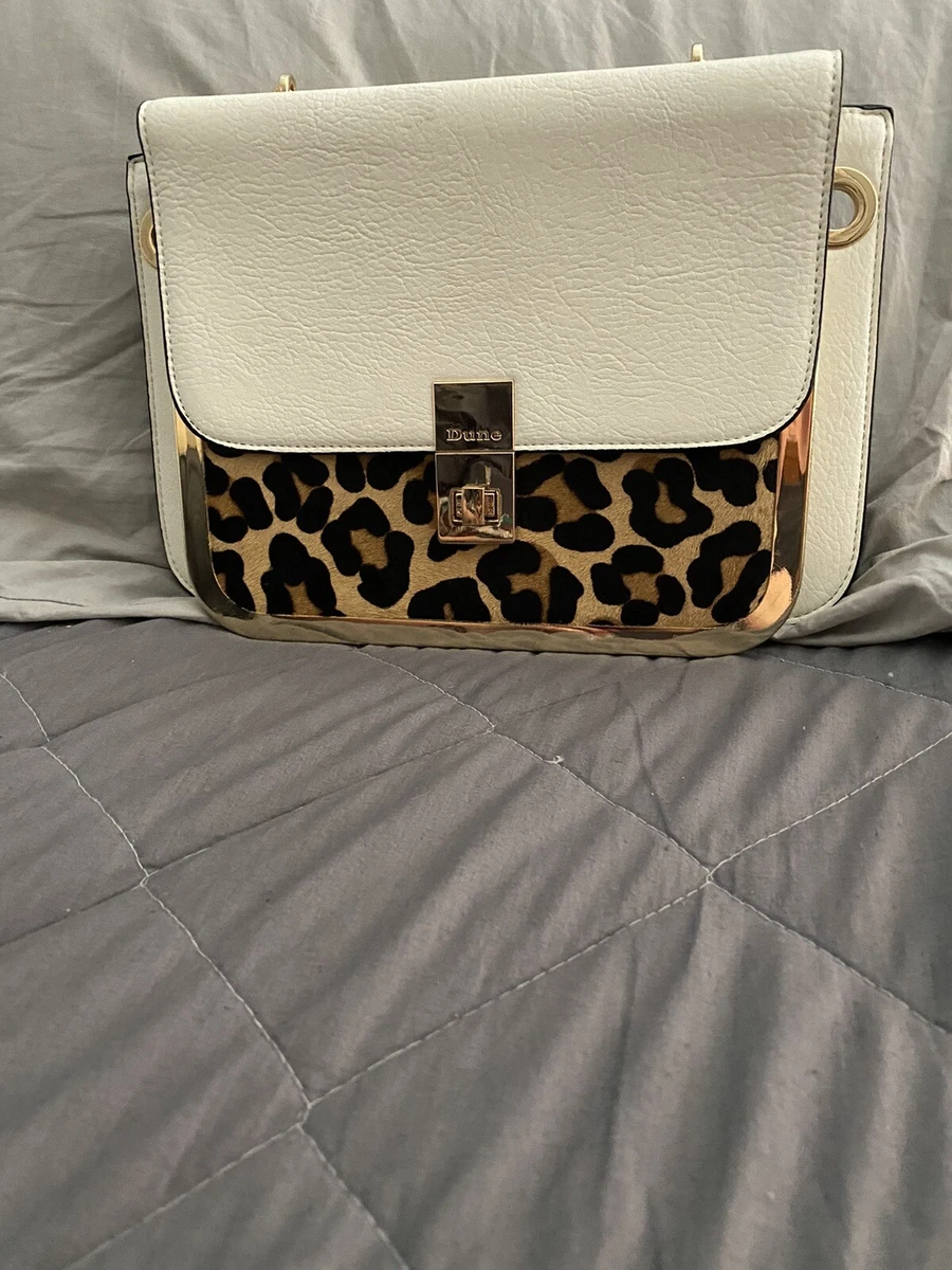 Dune handbags leopard print sales