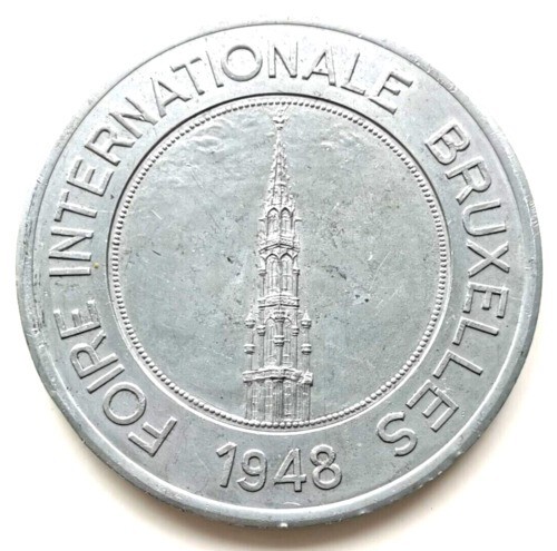 MED 2009. Médaille foire international Bruxelles 1948 - Picture 1 of 2