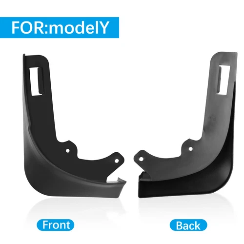 New Mud Flaps for Tesla Model Y 2020-2023 No Drilling Required Splash Guards US - Picture 7 of 12