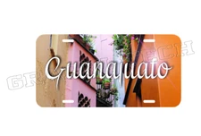 GUANAJUATO MEXICO PLACA DE ALUMINIO IMPRESA PARA VEICULO *