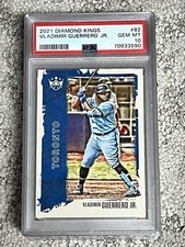 PSA 10 GEM MINT BASEBALL CARD 2021 DIAMOND KINGS VLADIMIR GUERRERO JR BLUE JAYS