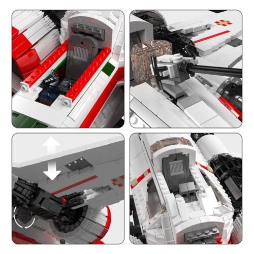 Mould King 21044 Star Wars Style ARC-170 Starfighter Model Building Set 4698 Pcs - Picture 6 of 6