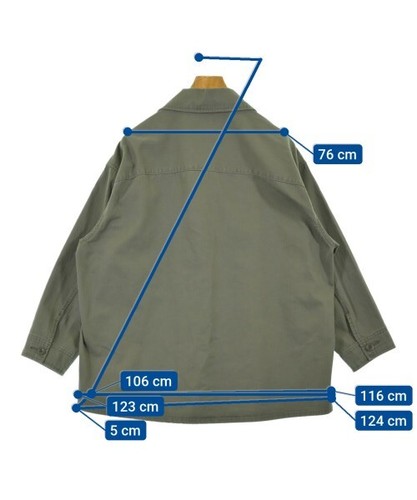 JOURNAL STANDARD Military Jackets Khaki (Approx. XL) 2200561871059 - Picture 8 of 8