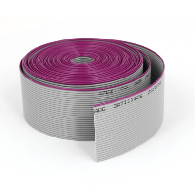5.5M 1.27mm Pitch 26 Pin Flat IDC Ribbon Extension Cable Wire
