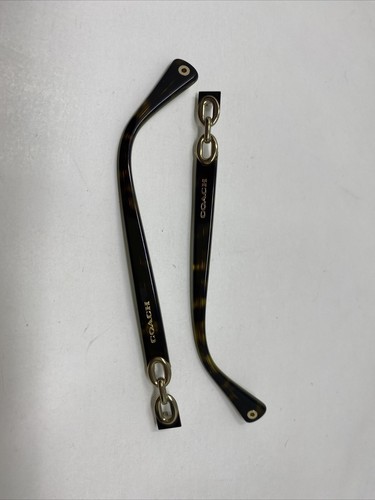 COACH HC 6052 FANNIE 5232 DARK TORTOISE 135mm TEMPLE ARM PARTS ID21
