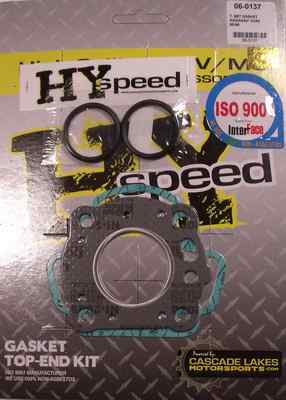 #ad HYspeed Top End Head Gasket Kit Set Kawasaki KX60 1985 2003 $16.84