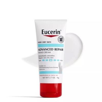 EUCERIN ADVANCED REPAIR HAND CREAM For VERY DRY SKIN 2.7 Oz