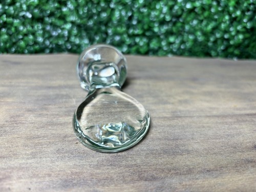 Clear hand blown Glass Beaver Figure Figurine Paperweight Made In Canada 1.5” - Picture 7 of 11