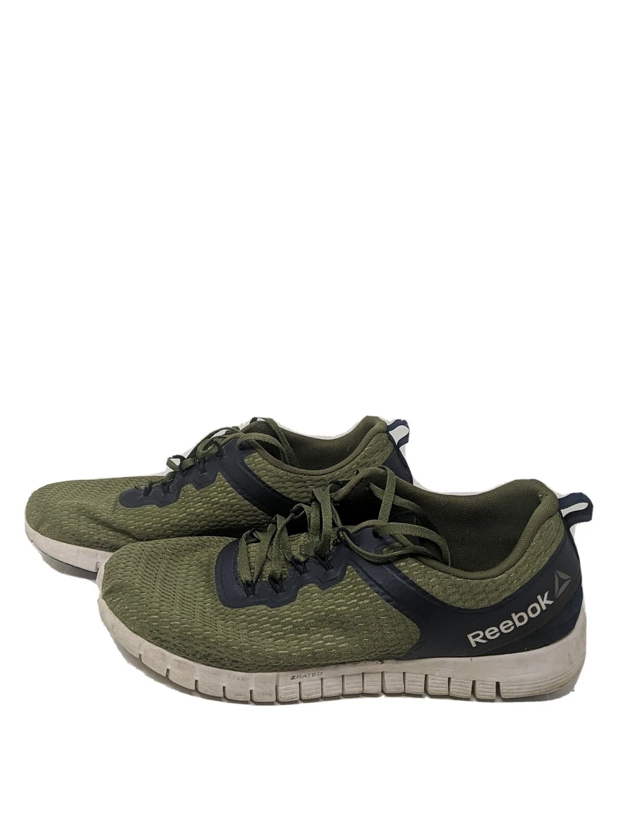Reebok Z Rated Army Green Nanoweb Athletic Trail Running Training
