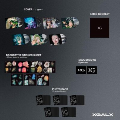 XG AWE COCONA Solo ver. Limited Edition CD 2nd NFCC-19 Album Mini