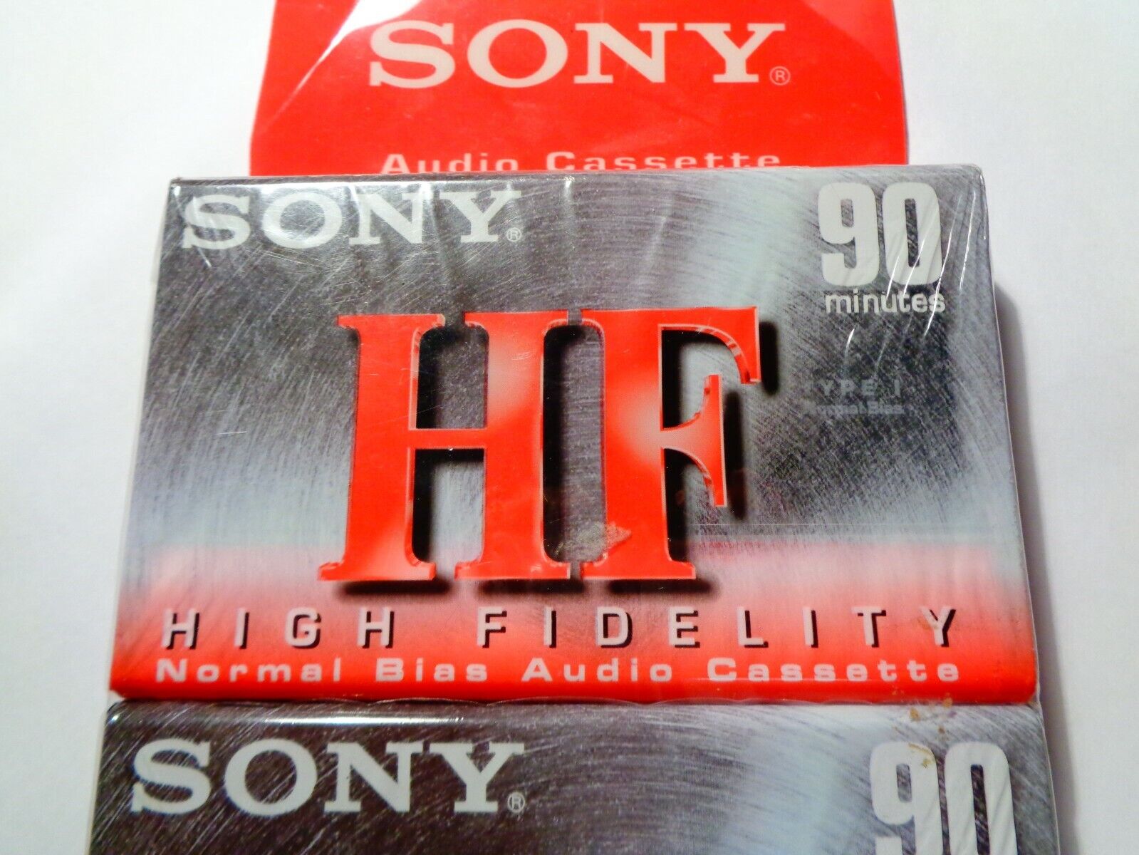 Sony HF 90 Normal Bias Blank Cassettes - 90-min ( 2PK BUNDLE Sealed )  27242431317