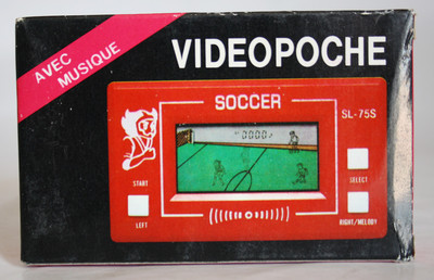 Jeu Électronique Vintage Années 80 - Soccer Football LCD - Rare