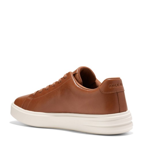 Men's Cole Haan, Grand+ Court Sneaker C39623 British Tan LEATHER - Picture 4 of 7