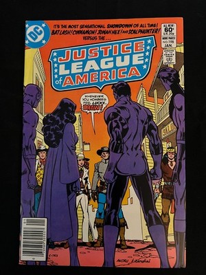 Justice League of America #198 (1982) - Jonah Hex, Wild West Showdown, Key