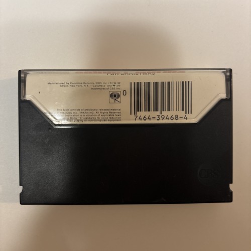 Johnny Mathis For Christmas Cassette 1984 CBS Records Vintage Pre-owned - Picture 2 of 3