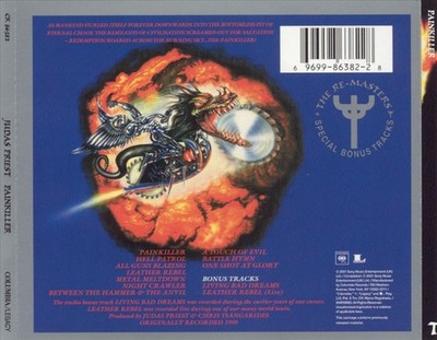 Judas Priest『Painkiller』UKオリジナル【プロモ】レコード Judas Priest『Painkiller』UKオリジナル【プロモ】レコード