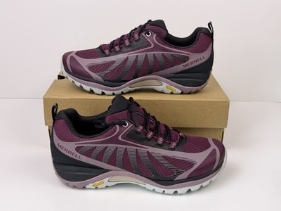 Merrell Siren Edge 3 WP Hiking Shoes Women's Size 8 Wide Black