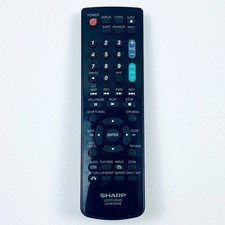 SHARP GA480WJSB REMOTE CONTROL GENUINE OEM LCD TV DVD PLAYER 076B0MR030